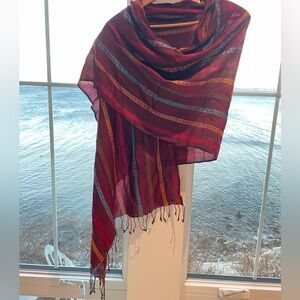 100% Silk Wrap-extraordinary weave.